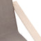 vidaXL Relaxstoel stof taupe