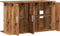 vidaXL - Aquariumstandaard - 101x41x58 - cm - bewerkt - hout - oud - houtkleurig