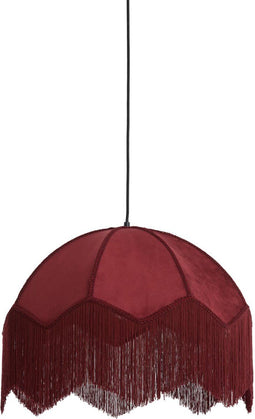 Light & Living Hanglamp Malacia - Donkerrood - Ø60cm - Modern - Hanglampen Eetkamer, Slaapkamer, Woonkamer