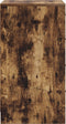vidaXL - Dressoir - Rook - Eiken - 40x41x75 - cm - Geengineerd - Hout