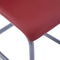 vidaXL - Eetkamerstoelen - 4 - st - kunstleer - rood
