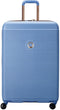 Delsey Freestyle - Reiskoffer 76 cm - 104L - SECURITECH® ritssluiting - Blauw met Goudkleurige Accenten