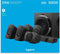 Logitech Z906 - 5.1 Speakerset - THX gecertificeerd 500W - Zwart