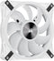 Corsair iCUE QL140 RGB PWM - Dual Fan Kit - 140mm - Wit (2 stuks)