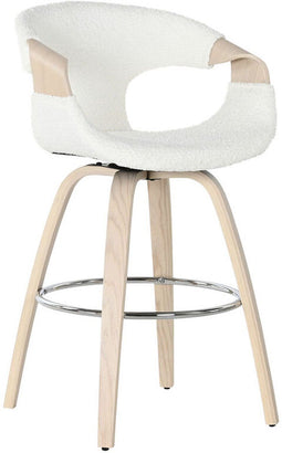 Kruk Home ESPRIT Wit Hout 55,5 x 52,5 x 92,5 cm