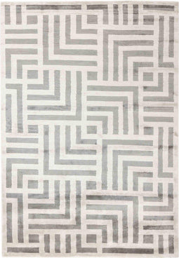 Cosmou Avenue Vloerkleed - 300x400 - Rechthoek - Laagpolig Tapijt - Modern - Beige, Grijs
