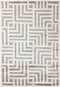 Cosmou Avenue Vloerkleed - 300x400 - Rechthoek - Laagpolig Tapijt - Modern - Beige, Grijs