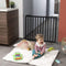 Badabulle Traphekje verlengbaar Deco Pop 63-106 cm zwart