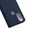 Dux Ducis - Slim bookcase hoes - Geschikt voor Motorola Moto G10 / Moto G30 - Blauw