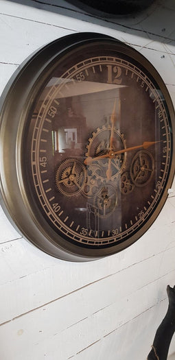 Gifts Amsterdam Klok Vienna 62 cm metaal goudkleurig