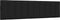 vidaXL - Hoofdbordkussen - 180 - cm - stof - zwart