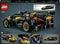 LEGO Technic Bugatti Bolide - Modelauto Bouwpakket - W16-motor en schaardeuren - Geel/Zwart (905 stuks)