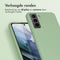 iMoshion Hoesje Geschikt voor Samsung Galaxy S21 Hoesje Met Koord - iMoshion Color Backcover met afneembaar koord - Groen
