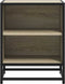 vidaXL - Nachtkastjes - 2st - 40x31x50cm - bewerkt - hout - en - metaal - sonoma - eiken