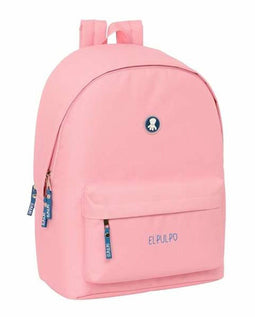 El Pulpo - Schoolrugzak - USB aansluiting - Blauw 31 x 44 x 18 cm