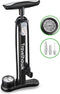 Travelhawk Fietspomp - Dubbele Ventielkop - Drukmeter - Ergonomisch Ontwerp