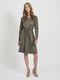 VILA VIJUNER LS DRESS - Jurk met aansnoer taille - M