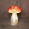 Anna's Collection - Paddenstoel glas led op batterij met timer h21...
