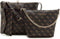 Guess Eco Brenton Bucket - Dames Crossbody - Verstelbaar hengsel en uitneembaar beauty tasje - Bruin