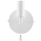 tectake® Wandlamp Lignea Lux - Muurlamp Boho Stijl - Jute - 40W - 12 x 23 x 25,5 cm - E14 - IP20