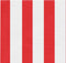 vidaXL - Vervangingsdoek - voor - luifel - gestreept - 6x3,5 - m - rood - en - wit