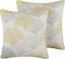 CANDYTUFT - Sierkussen set van 2 - Lichtgrijs - 45x45 cm - Polyester