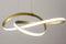 Lumidora Hanglamp 74659 - SPIKE - LED 30.0 Watt 2700 Lumen 2700 Kelvin - Goud Messing - Metaal - ⌀ 60 cm