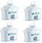 Laica F4M Cartridge 4stuk(s) waterfilterbenodigdheden
