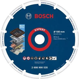 Bosch 2 608 900 535 - Diamanten doorslijpschijf - 180 mm - Gaat tot 30 keer langer mee