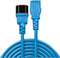 Lindy 30472 - Stroom Verlengkabel - 2.00 m - Blauw