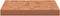 vidaXL - Wastafelblad - 100x50x4 - cm - massief - beukenhout