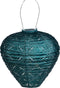 Lumiz Solar Tuinverlichting - Tuinverlichting op zonne energie - Tuinverlichting - Buitenlampjes - Tuinverlichting op zonneenergie - Buitenverlichting - Buitenlamp - Decoratie - Mandela Balloon - 30 cm - Zeeblauw