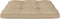 vidaXL Bankkussens pallet 2 st beige