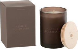 J-Line geurkaars Accords Essentiels - Vanille Gourmande - bruin - 38U