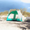 vidaXL - strandtent - 2-persoons - waterdicht - snelontgrendeling - zeegroen