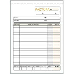 Factuurboek 15 x 21 cm (10 Stuks)