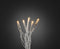 Konstsmide 6354 - Snoerverlichting - 100 lamps micro LED - 693cm - transp kabel - 24V - voor binnen - extra warmwit