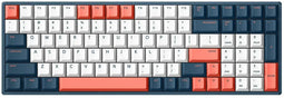 Iqunix F97 - Mechanisch Toetsenbord - Draadloos Bluetooth 5.1 - Coral Sea