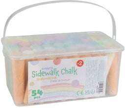 Jumboset Stoepkrijt in Emmer, 54st.