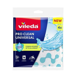 Vileda Pro Clean - Universele doek met enzymen (4 stuks)