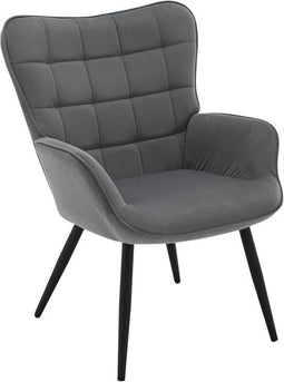 WOLTU Wing Chair, Modern, Relaxstoel, TV-stoel, Comfortabel, Leesstoel, Woonkamer, Fauteuil,
