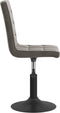 vidaXL - Eetkamerstoelen - draaibaar - 2 - st - fluweel - donkergrijs