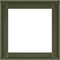 vidaXL - Plantenbak - 40x40x30 - cm - staal - olijfgroen