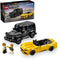 LEGO Speed Champions - Mercedes-AMG G 63 en SL 63 - 2 minifiguren - zwart/geel