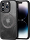Dux Ducis Aimo - Geschikt voor iPhone 15 Pro - magnetisch Back cover hoesje - Zwart