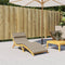 vidaXL - Ligbedkussen - 180x60x3 - cm - oxford - stof - taupe