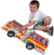 Melissa & Doug - Reuze-Brandweerwagen vloerpuzzel 24 PC