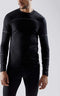 Craft Core Dry Baselayer - Thermoset Heren - Warm en ademend - Zwart - Maat XL
