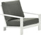 Garden Impressions Coba loungestoel - wit / moss groen
