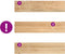 vidaXL - Vensterbanken - 2 - st - onbehandeld - 90x20x2 - cm - massief - eikenhout